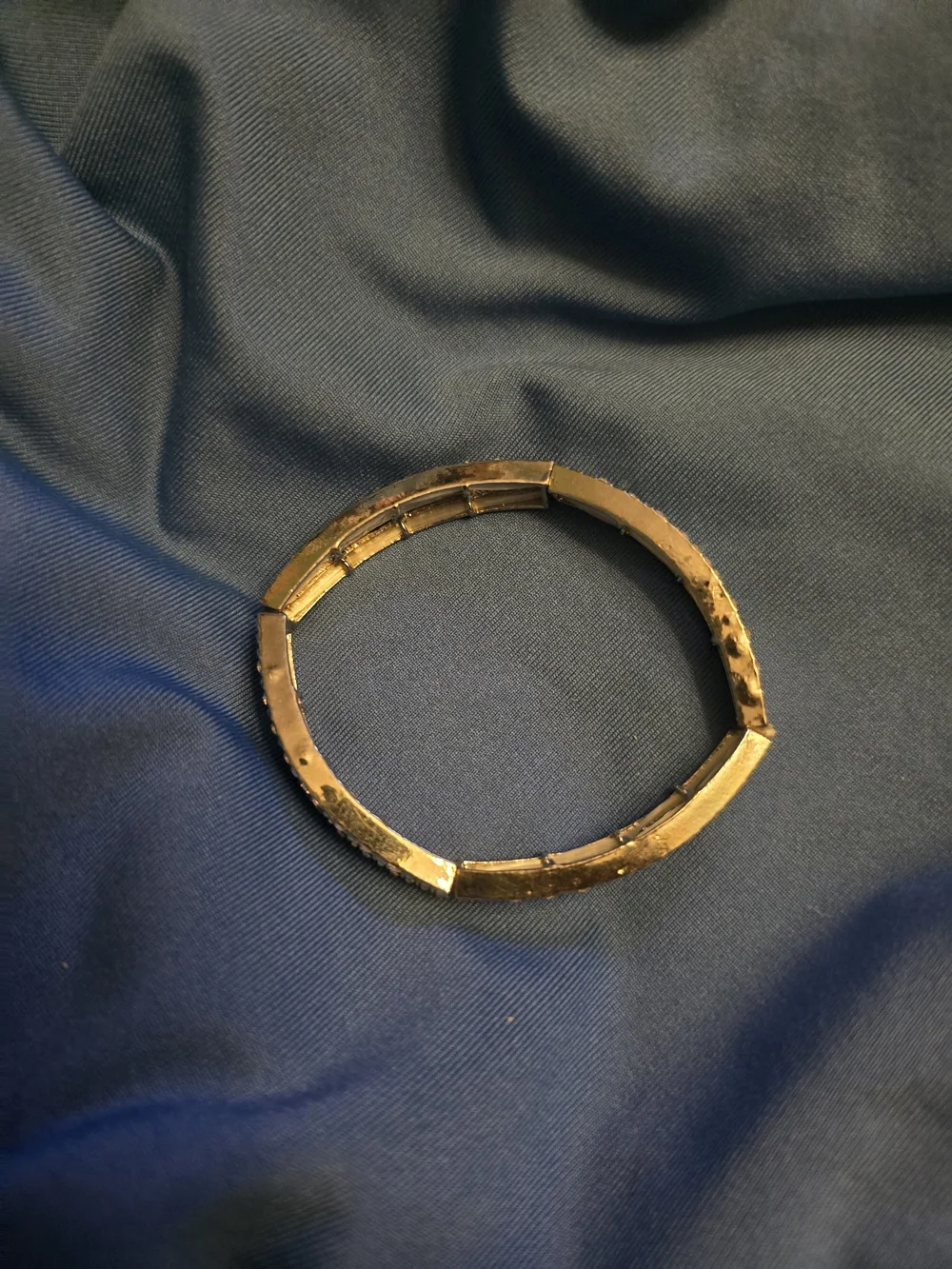 Gold-Tone Crystal Multi-Row Bangle Bracelet - Women Jewelry- Stretch Gorgeous